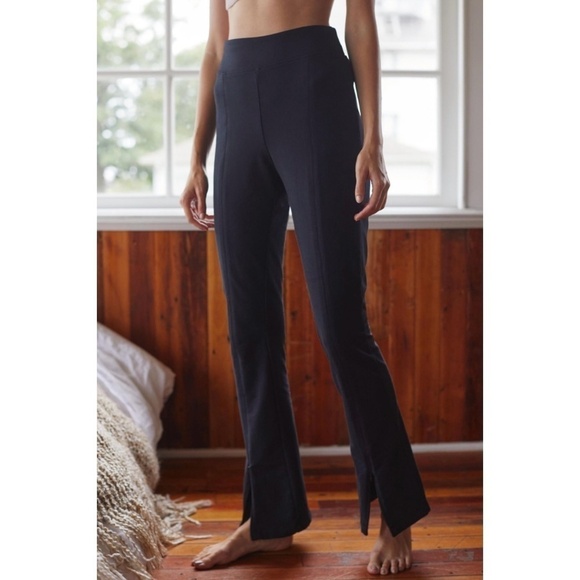 Daily Practice Flare Pant Anthropologie High Rise Athleisure Casual Black XS - Picture 2 of 13